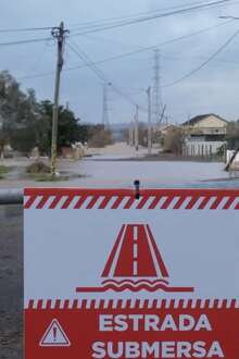 Vila Nova da Rainha, na Azambuja, afetada pelas cheias dos rios Alenquer e Ota